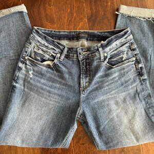 Silver Jeans Boyfriend Cut